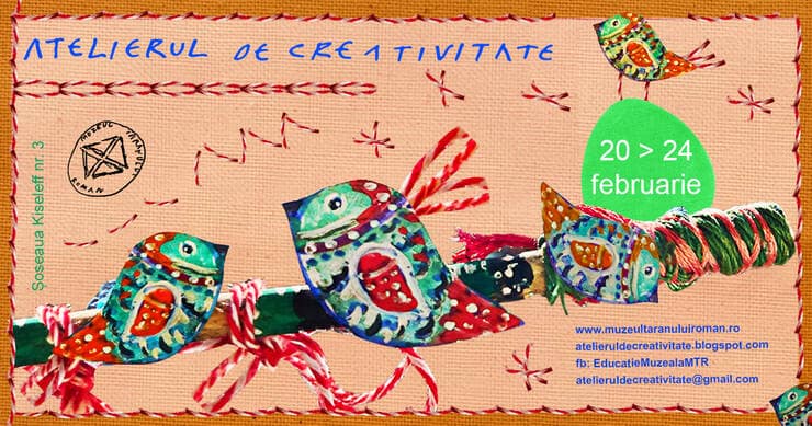 Ateliere pentru copii București în perioada 20-24 februarie