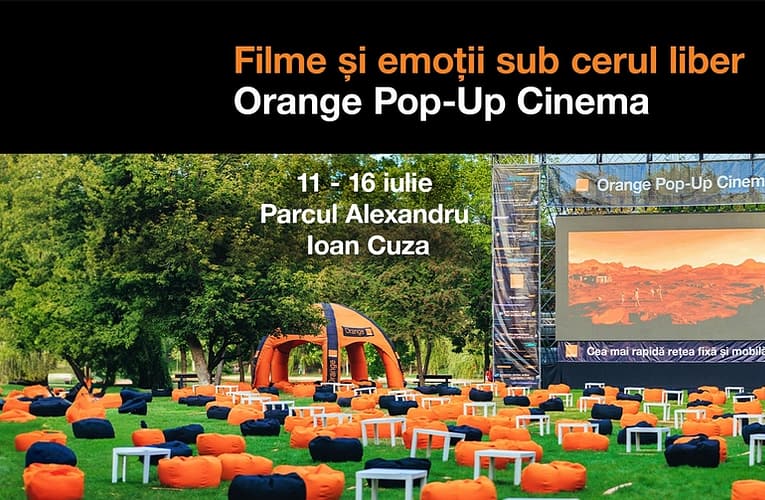 Evenimente culturale 2023:Pop-Up Cinema în București