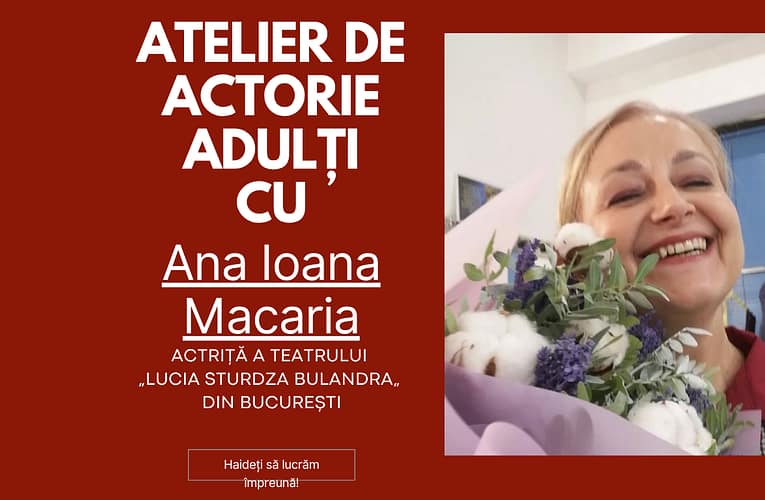 Atelier de teatru pentru adulți Flower Power