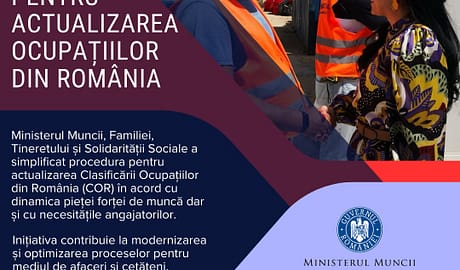 Ministerul Muncii codul COR