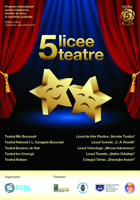 „5 licee – 5 teatre” 2019