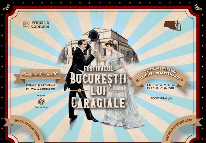 Festivalul „Bucureştii lui Caragiale” în Cișmigiu