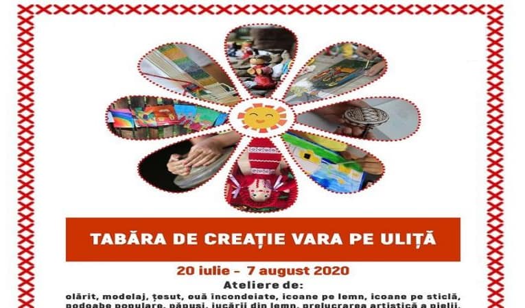 Au început înscrierile pentru Tabăra de creație „Vara pe uliță”