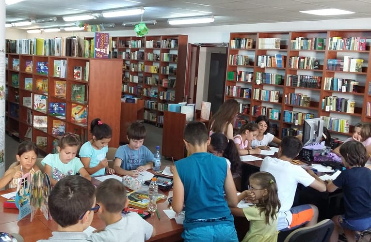 Atelier de toamnă la bibliotecă