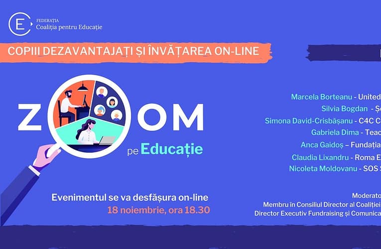 Copiii dezavantajați și învățarea on-line