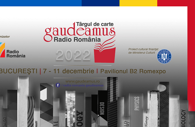 Evenimente culturale la târgul de carte Gaudeamus 2022