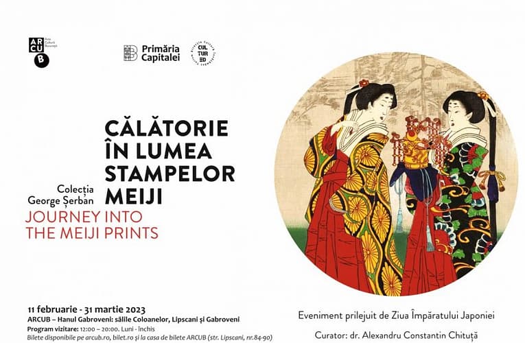 Evenimente culturale 2023:Călătorie în lumea stampelor Meiji