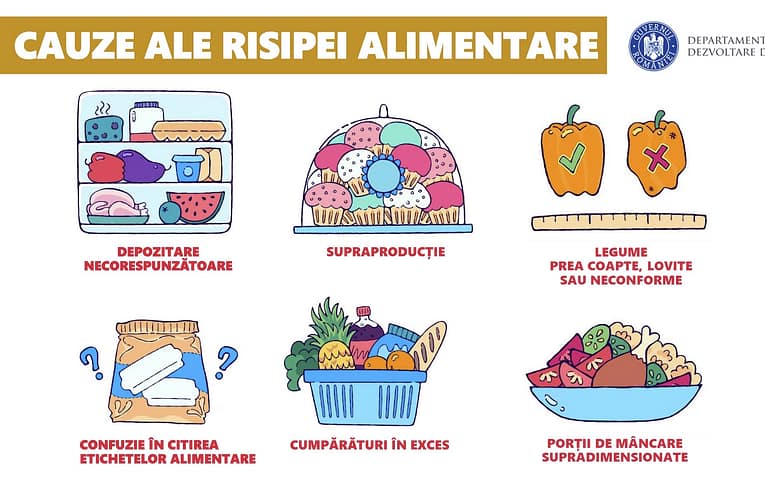 Legea cu privire la risipa alimentară, promulgată de președinte