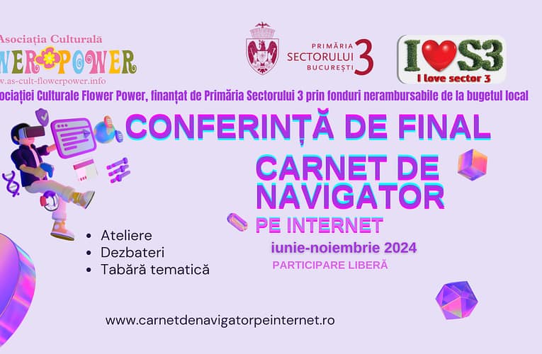 Proiectul Carnet de navigator pe internet se încheie