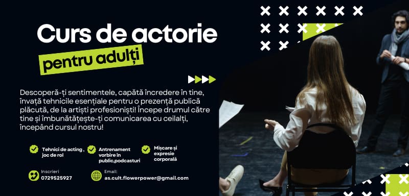 Cursuri de Actorie adulți(