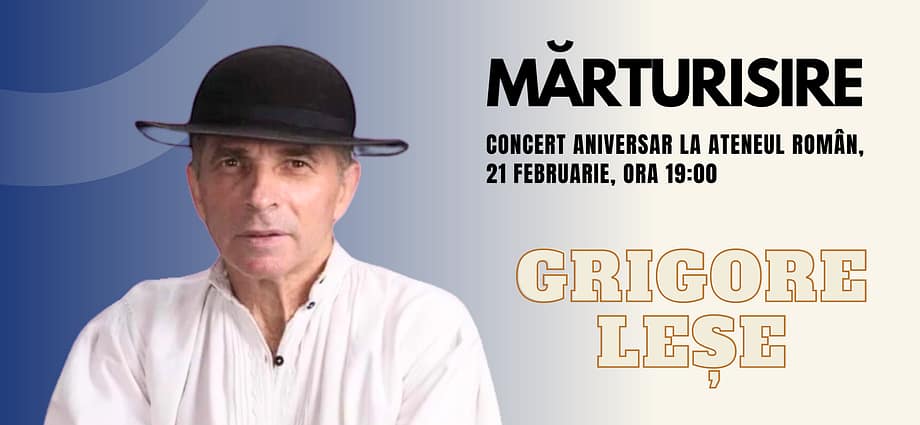 CONCERT GRIGORE LEȘE